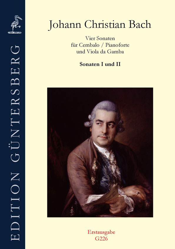 Front Cover Image Sonaten I und II für Cembalo und Viola da Gamba Warb B 2b und 4b