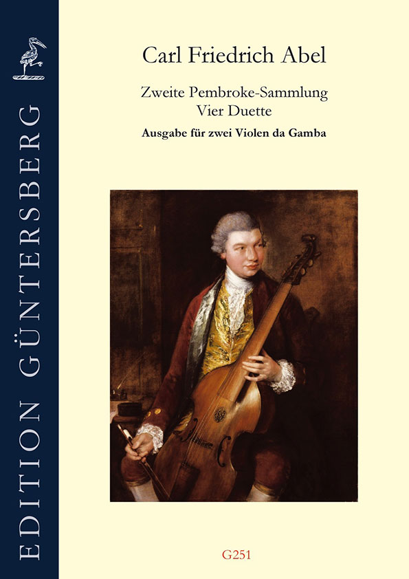 Front Cover Image Zweite Pembroke-Sammlung: Vier Duette, Ausgabe für zwei Violen da Gamba A3:1-4