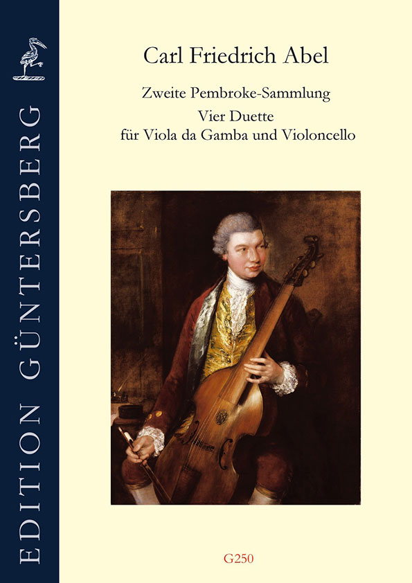 Front Cover Image Zweite Pembroke-Sammlung: Vier Duette für Viola da Gamba und Violoncello A3:1-4