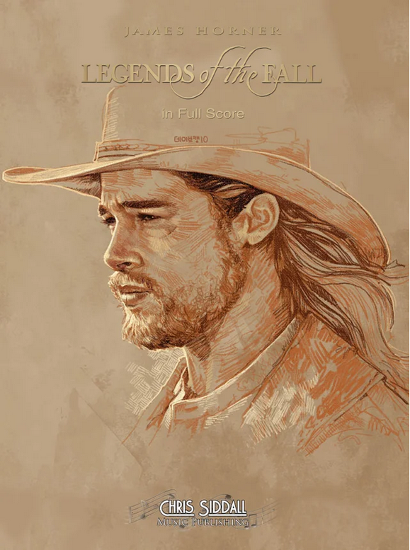 Front Cover Image James Horner's "LEGENDS OF THE FALL" in Full Score