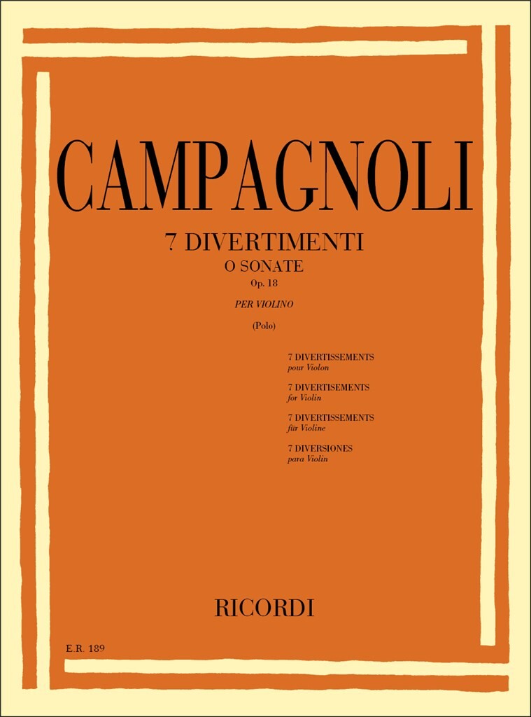 Other Cover Image 7 Divertimenti o Sonate Op. 18