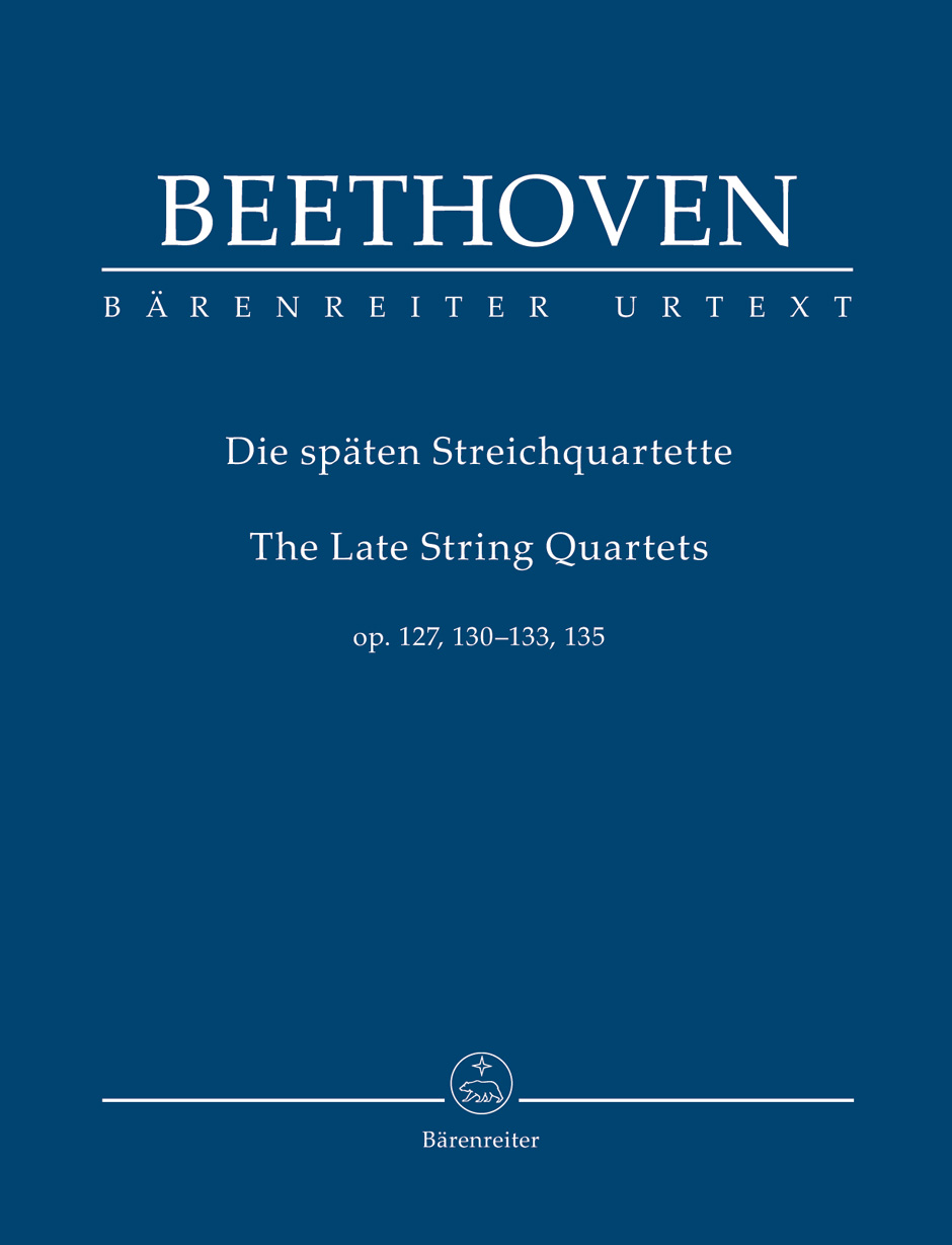 Other Cover Image Die späten Streichquartette op. 127, 130-133, 135