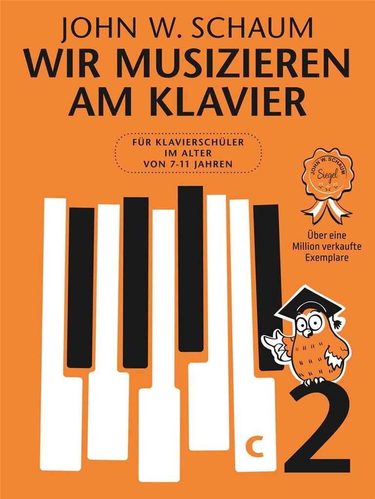 Front Cover Image Wir musizieren am Klavier Band 2