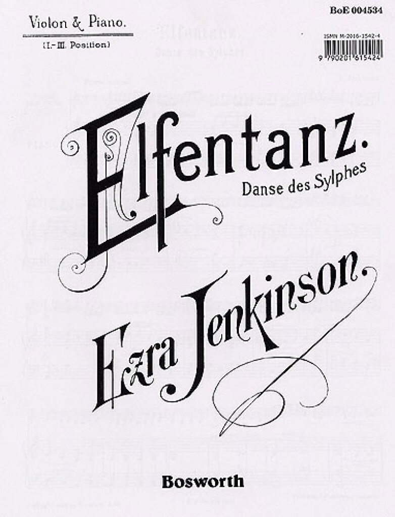 Front Cover Image Elfentanz