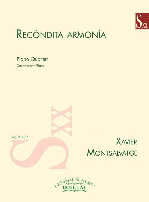 Front Cover Image Recóndita armonía