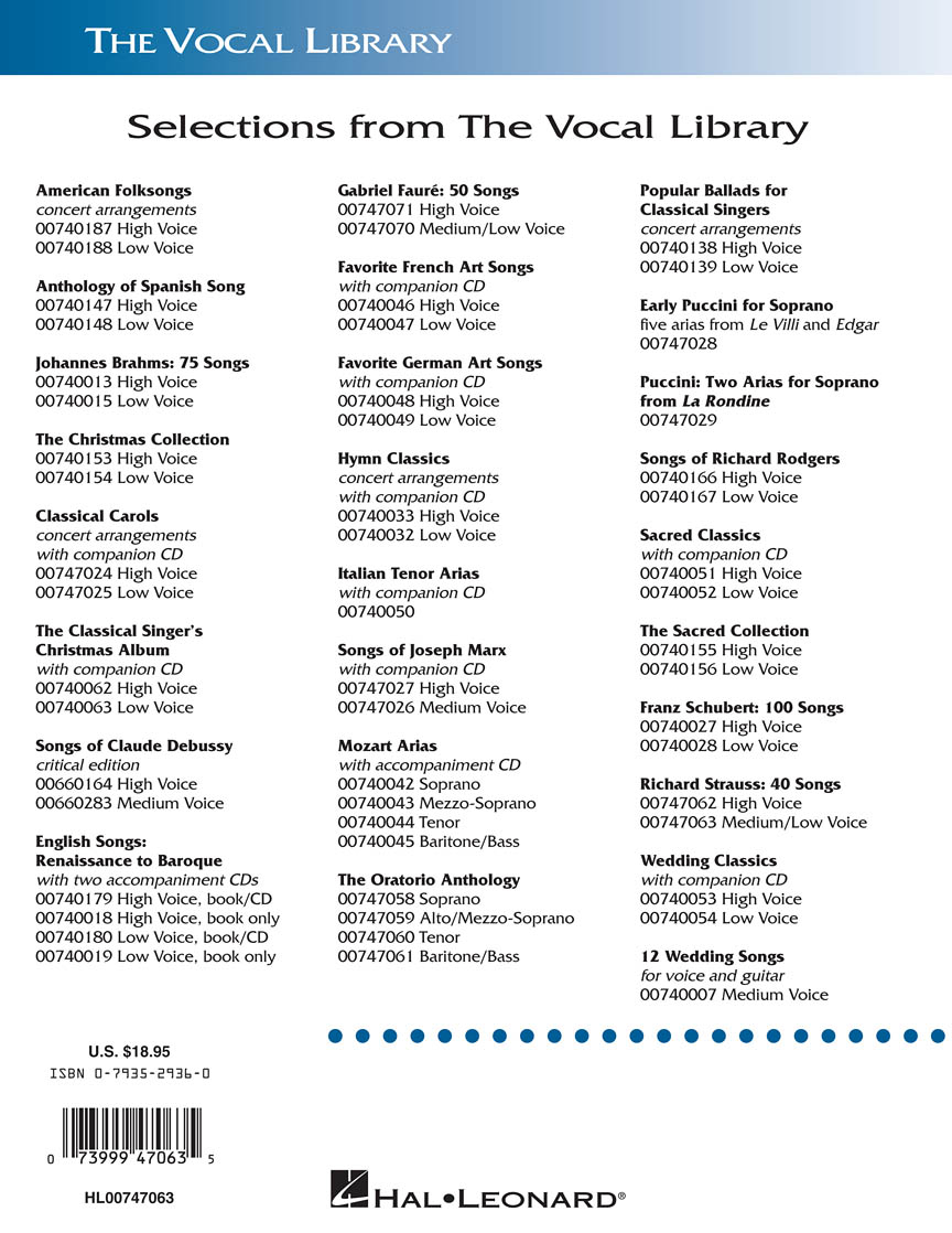 Front Cover Image Richard Strauss: 40 Songs