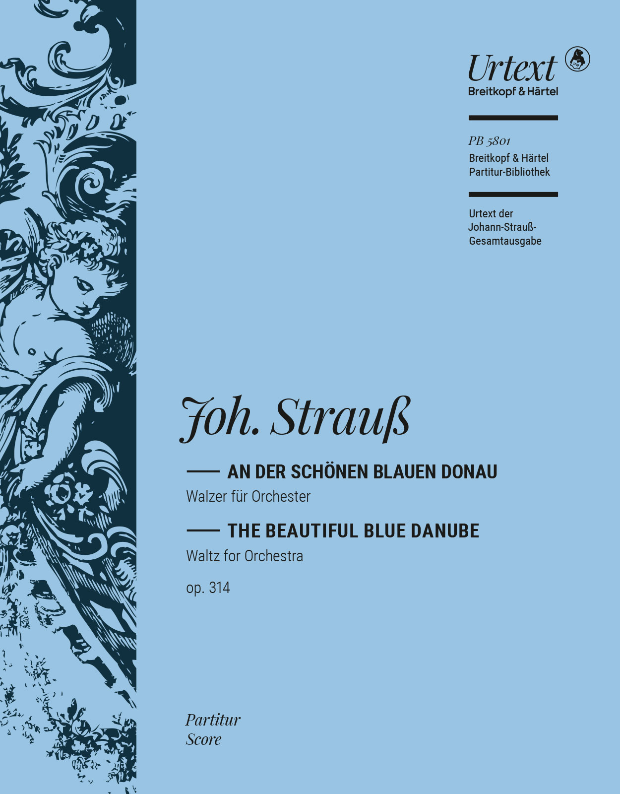 Front Cover Image An der schönen blauen Donau op. 314