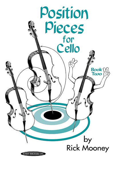 Front Cover Image Position Pieces for Cello, Book 2