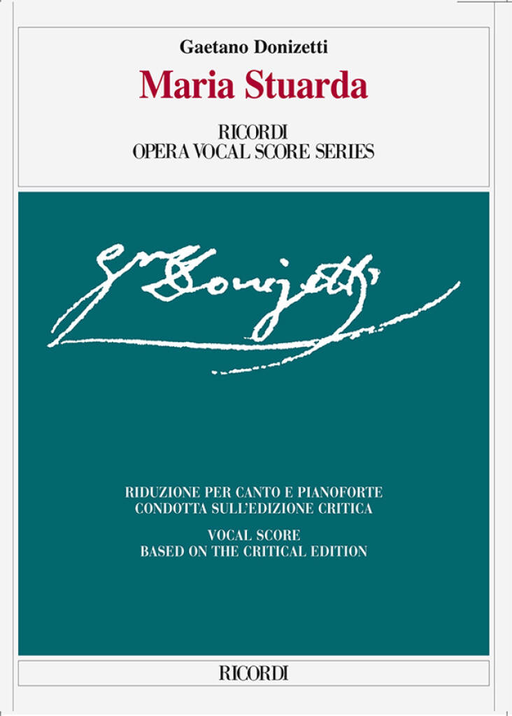 Front Cover Image Maria Stuarda