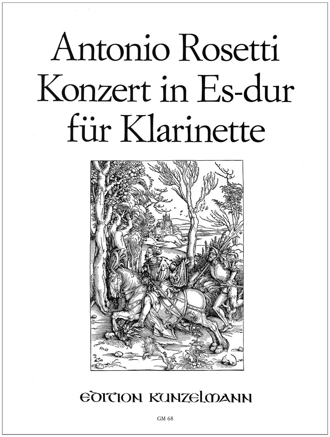 Front Cover Image Konzert für Klarinette Nr. 1 Es-Dur Murray C62