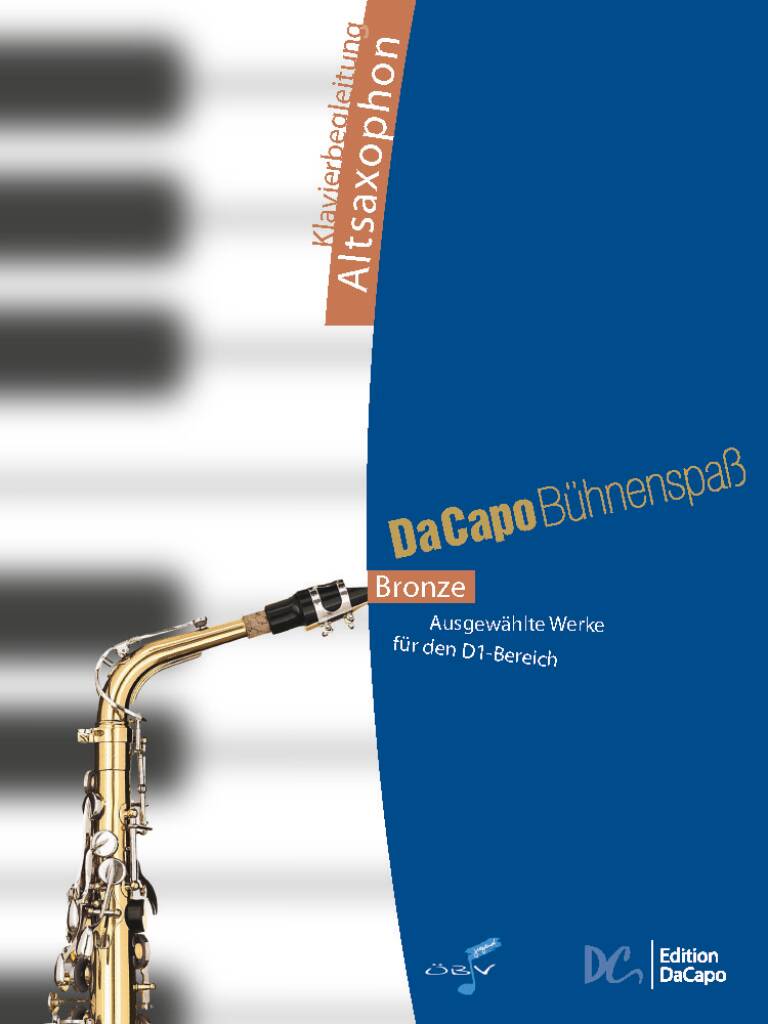Front Cover Image Da Capo Bühnenspaß Bronze - Altsaxophon