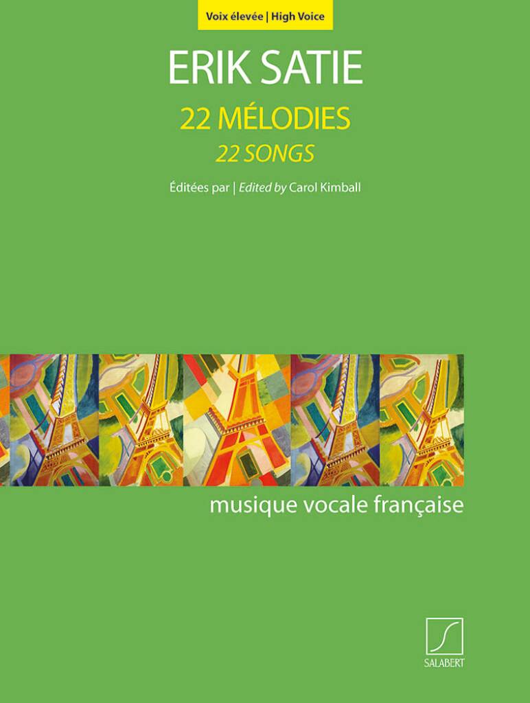 Front Cover Image 22 Mélodies - 22 Songs