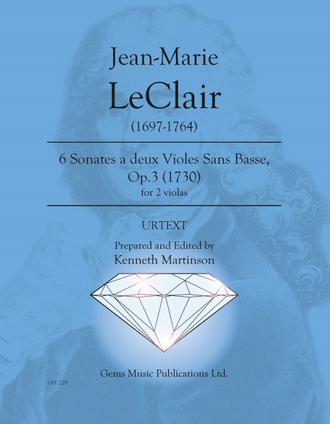 Front Cover Image Sonates à deux violons sans basse op. 3