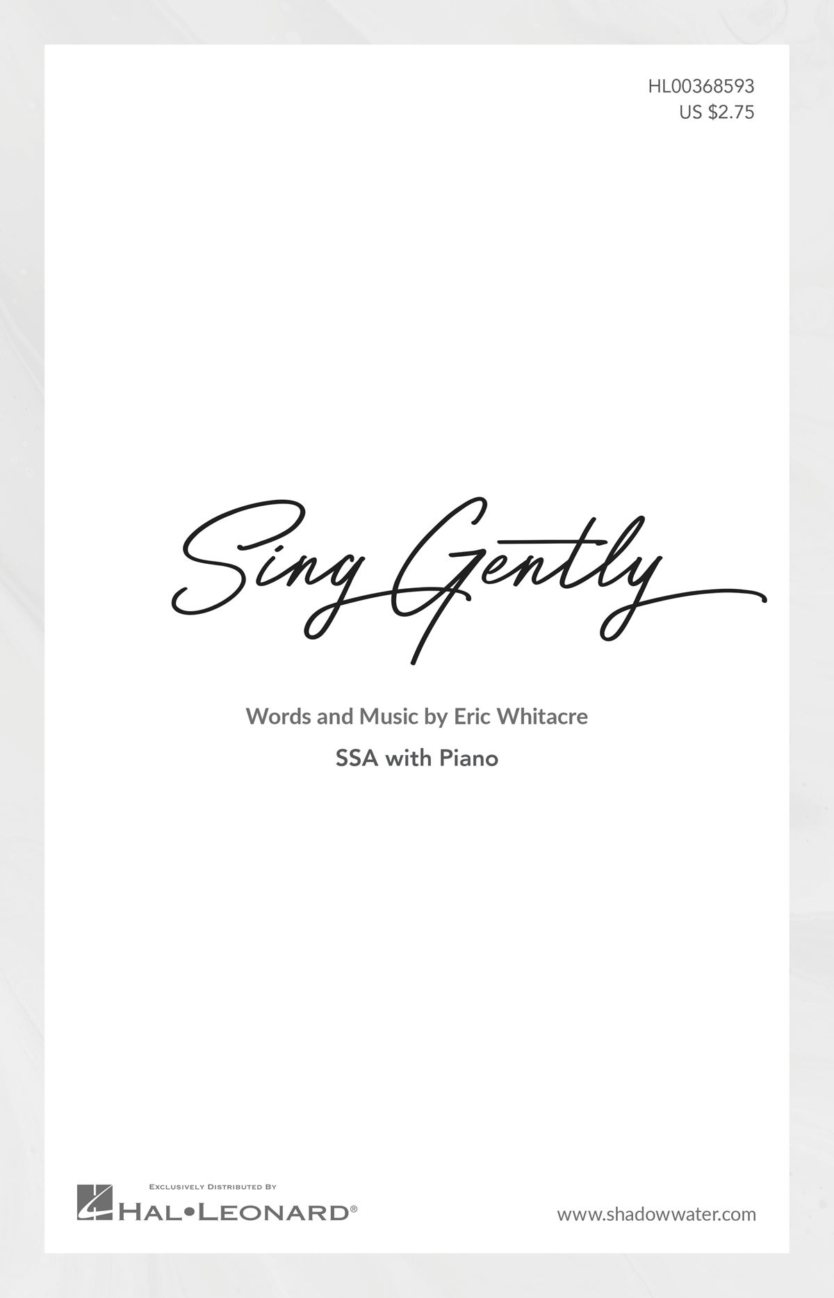 Other Cover Image Sing Gently