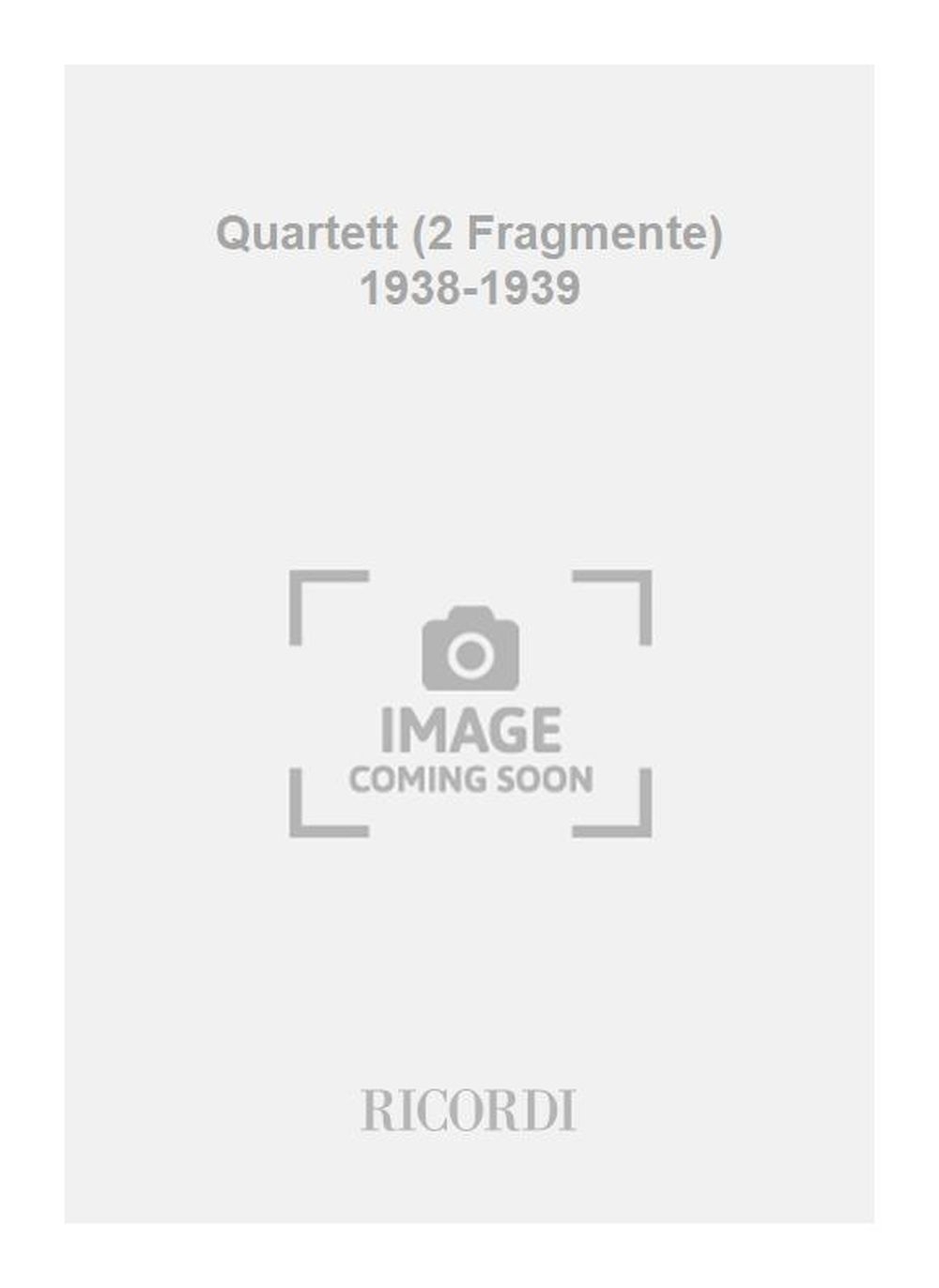 Front Cover Image Quartett (2 Fragmente)