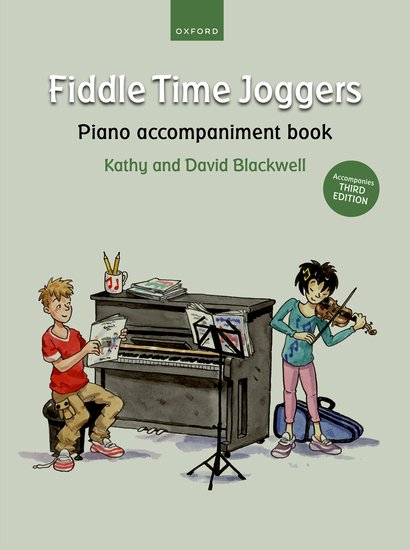 Front Cover Image Fiddle Time Joggers - Klavierbegleitung