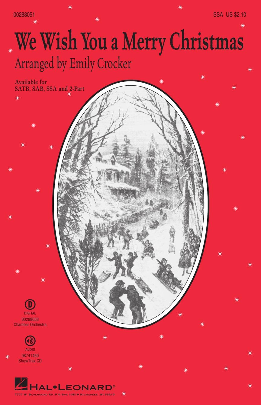 Front Cover Image We Wish You a Merry Christmas