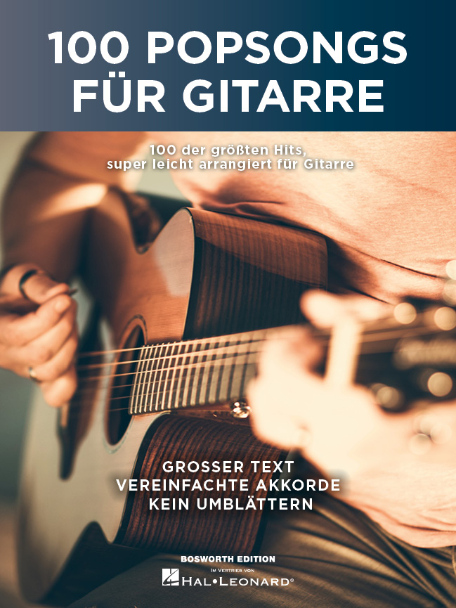 Front Cover Image 100 Popsongs für Gitarre