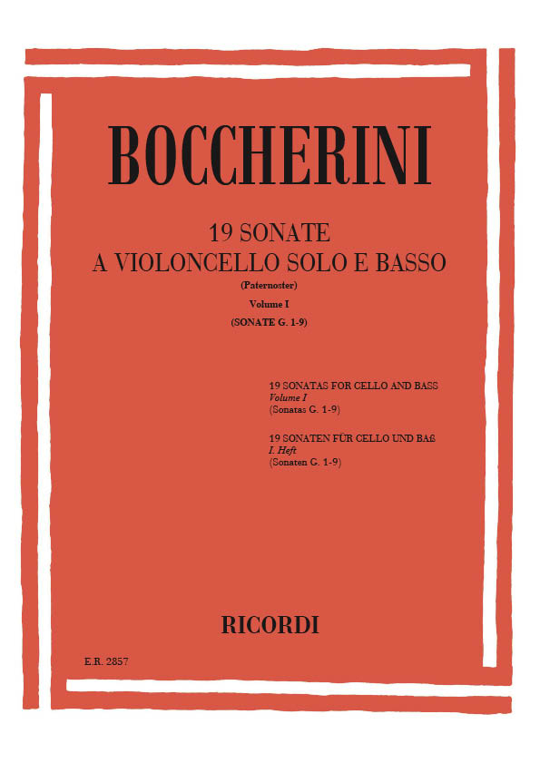 Front Cover Image 19 Sonaten Band 1