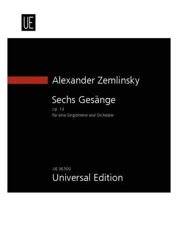 Front Cover Image 6 Gesänge op. 13