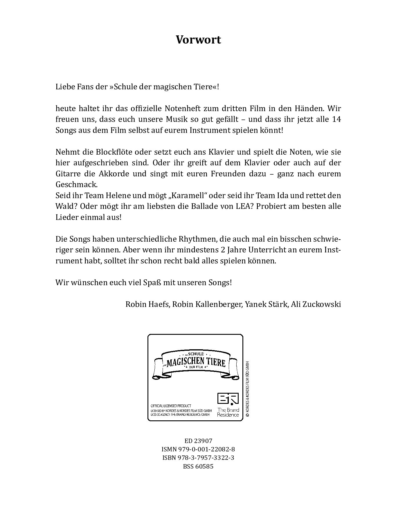 Front Cover Image Die Schule der magischen Tiere 3