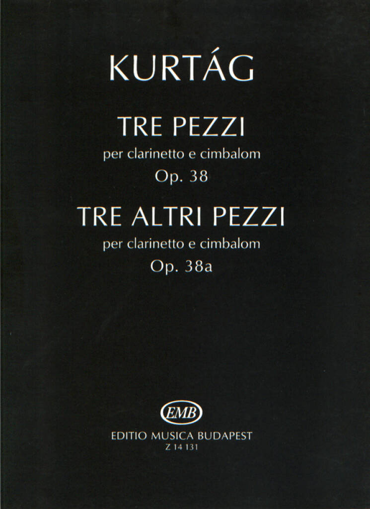 Front Cover Image Tre pezzi op. 38 - Tre altri pezzi op. 38a