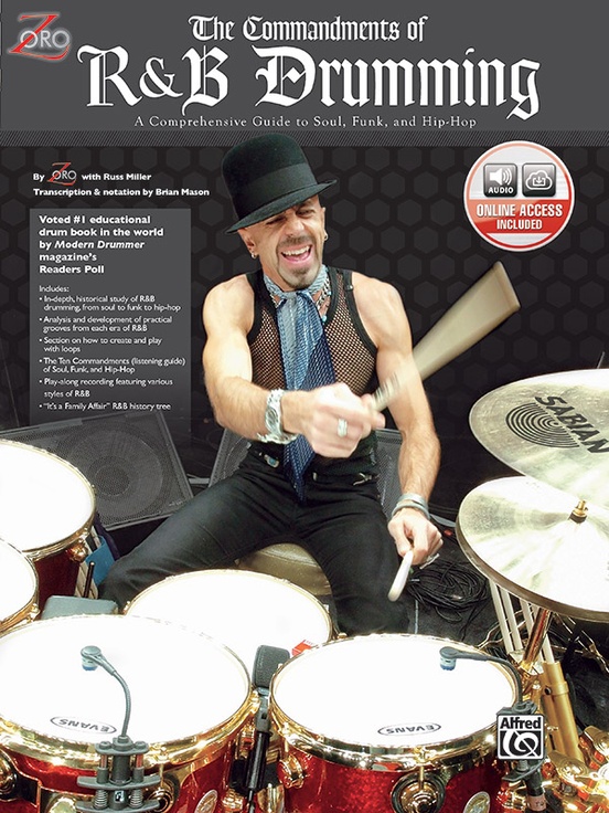 Front Cover Image The Commandments of R&B Drumming