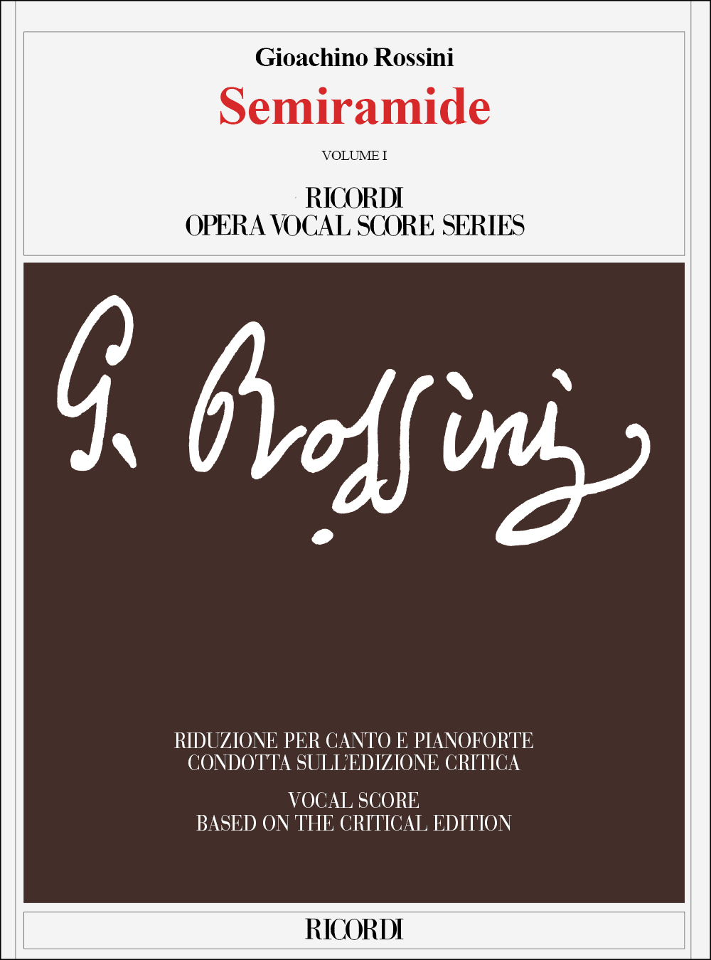Other Cover Image Semiramide