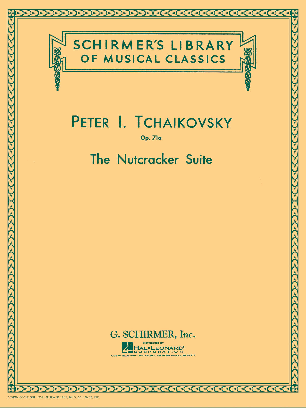 Front Cover Image The Nutcracker Suite, Op. 71a
