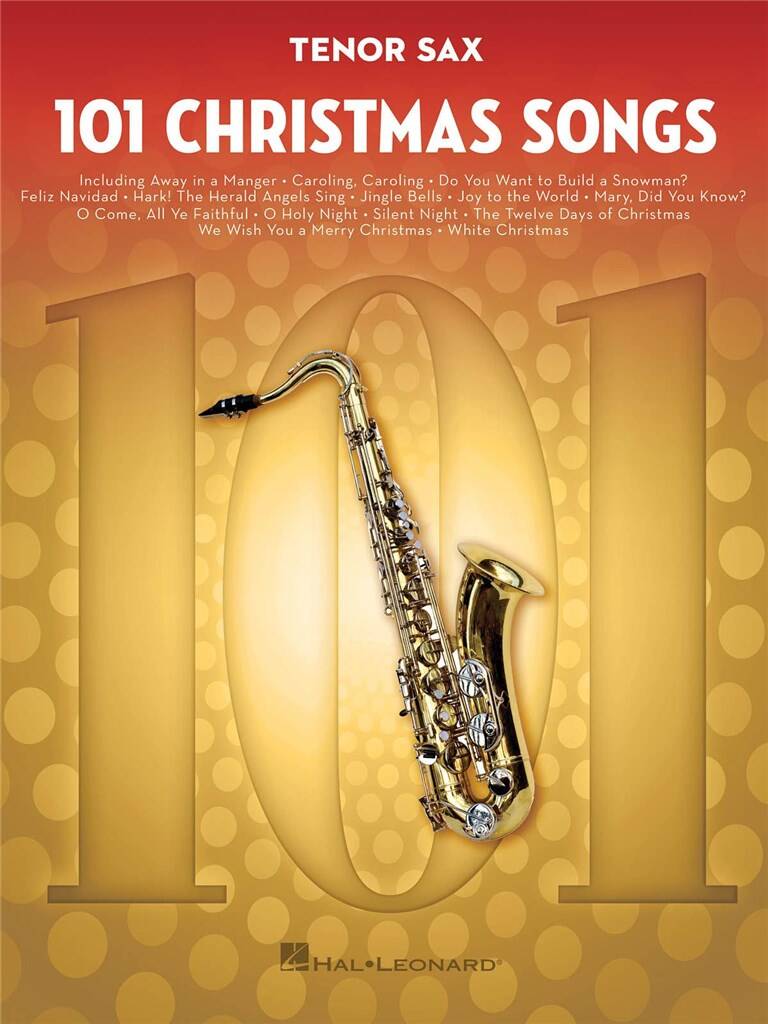 Front Cover Image 101 Christmas Songs for Tenor Sax
