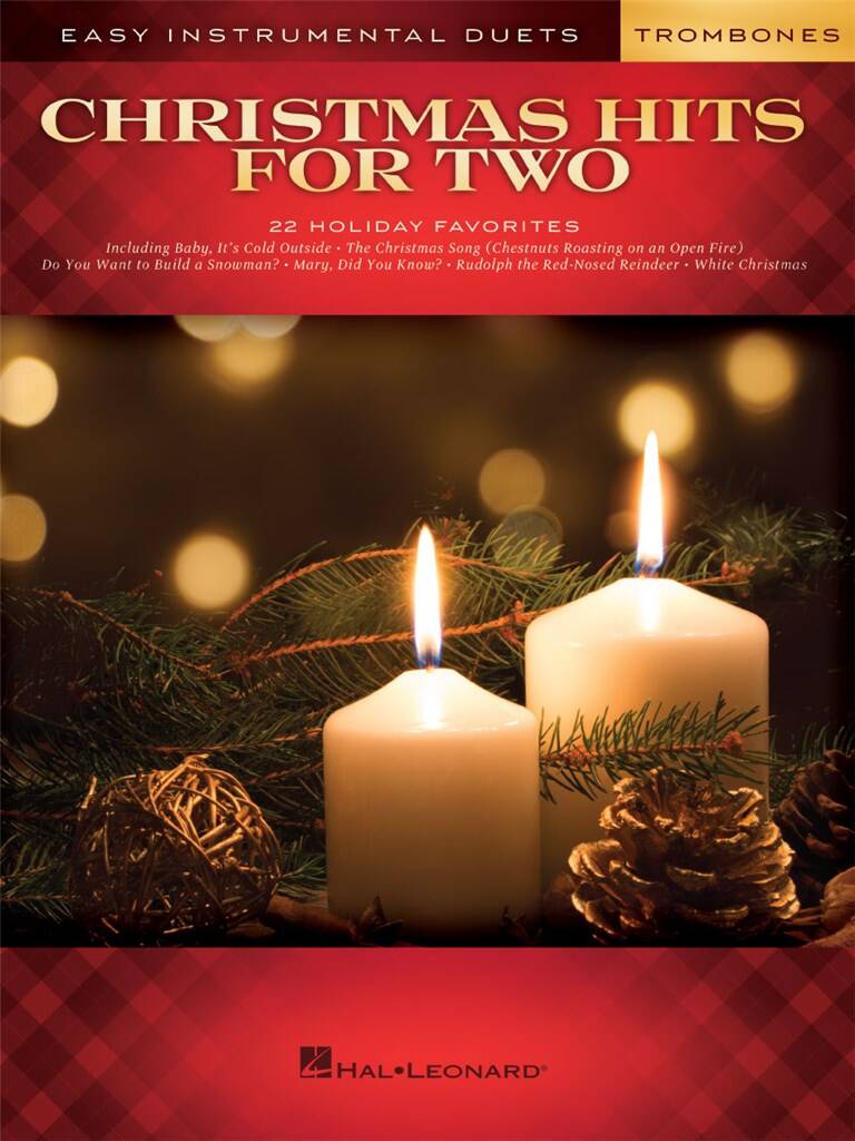 Front Cover Image Christmas Hits for Two Trombones