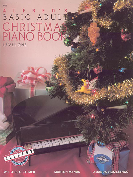 Front Cover Image Alfred's Basic Adult Piano Course Christmas Book 1