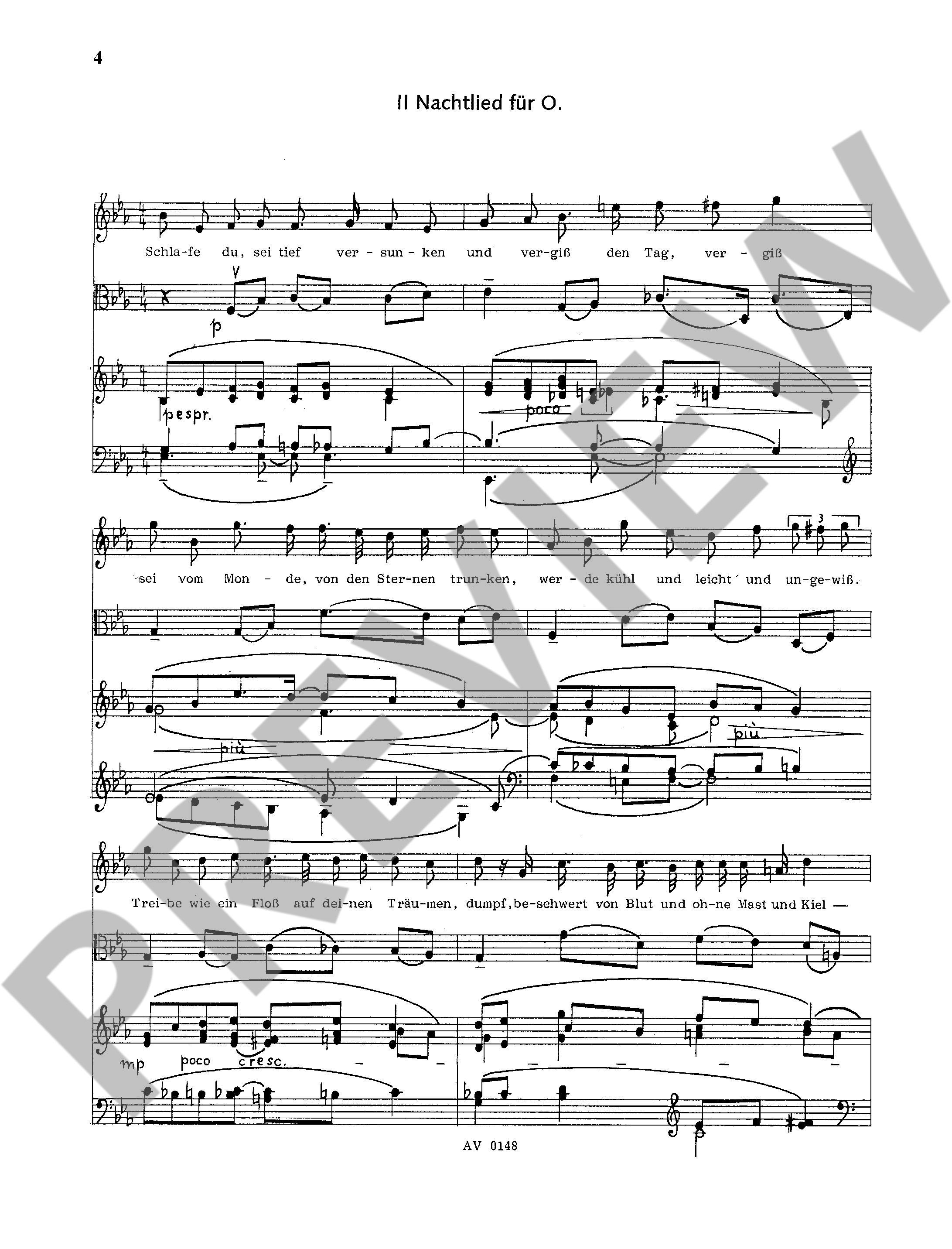 Other Cover Image Sechs Lieder op. 176