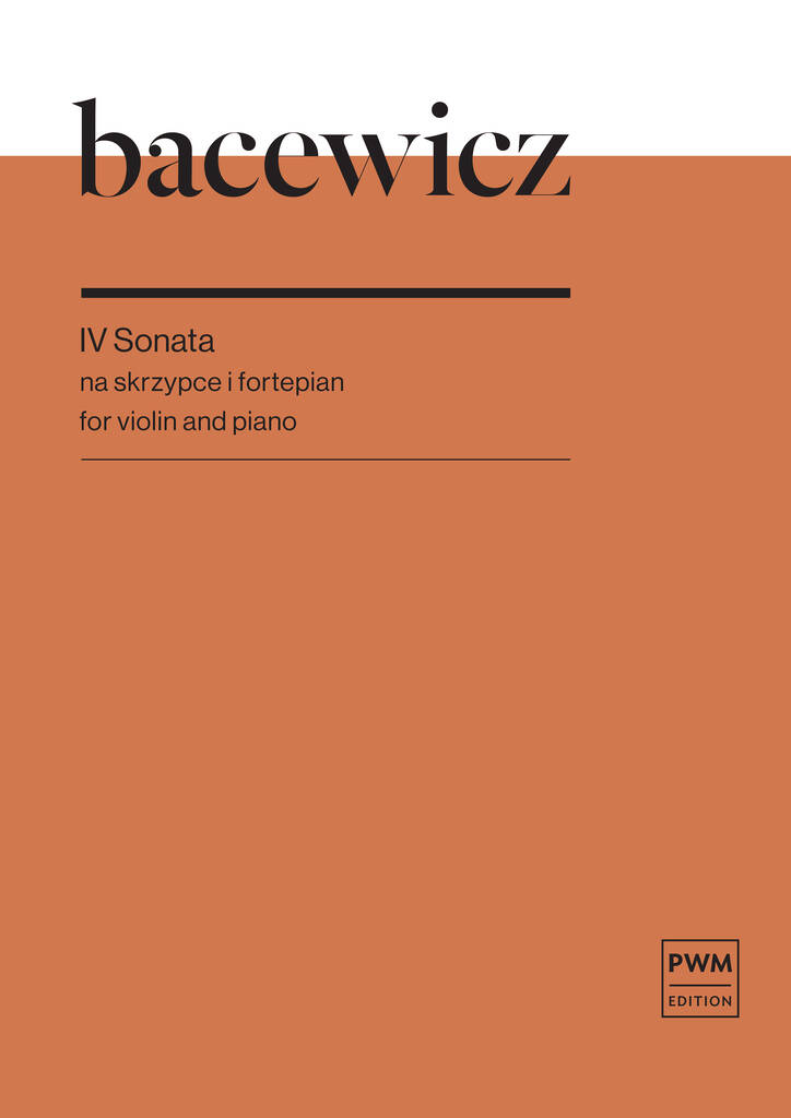 Front Cover Image Sonate Nr. 4