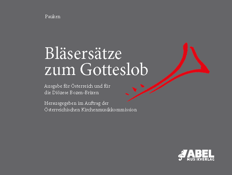Front Cover Image Bläsersätze zum Gotteslob - Pauken