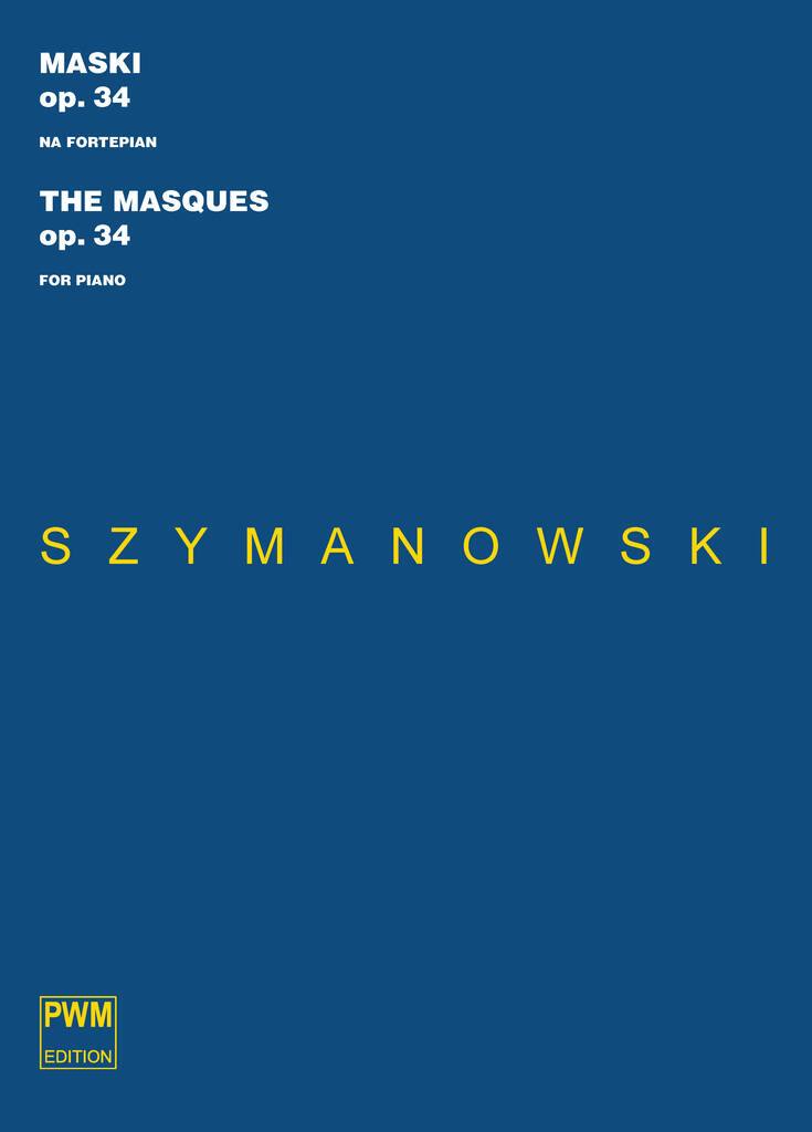 Front Cover Image Masques op. 34