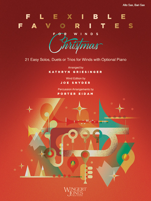 Front Cover Image Flexible Favorites for Winds: Christmas – Eb Instruments