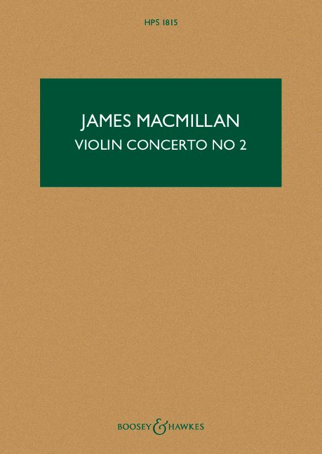 Front Cover Image Violin Concerto No 2