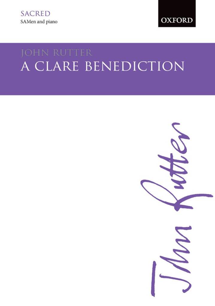 Front Cover Image A Clare Benediction
