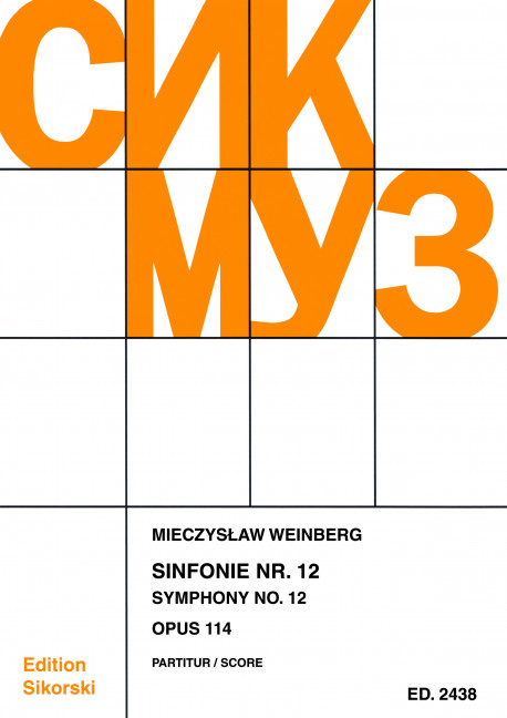 Front Cover Image Sinfonie Nr. 12 op. 114 