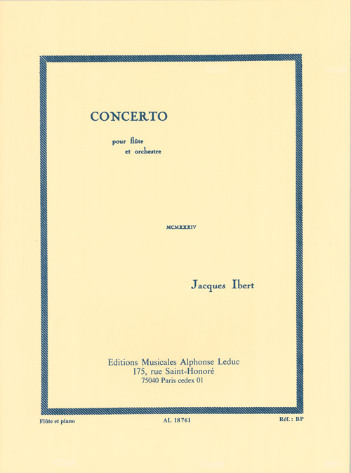 Other Cover Image Concerto pour flûte et orchestre