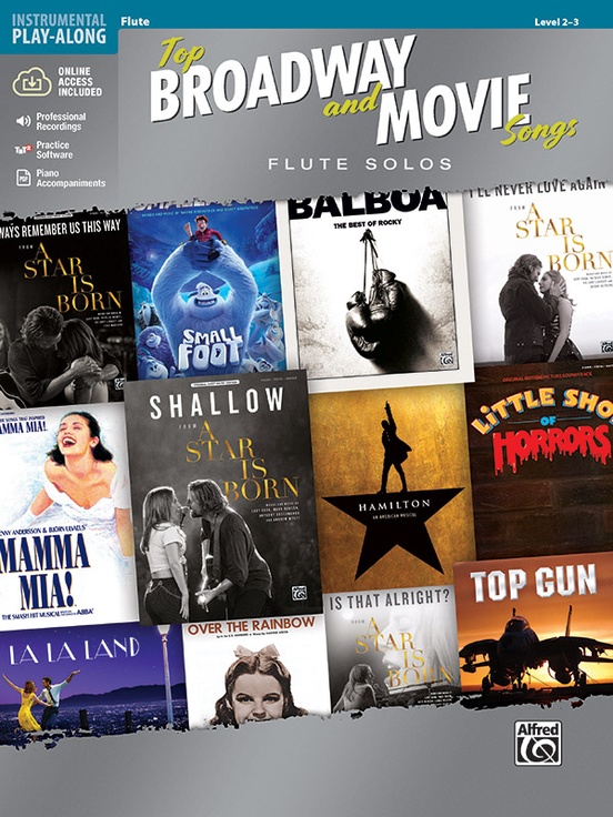Front Cover Image Top Broadway and Movie Songs