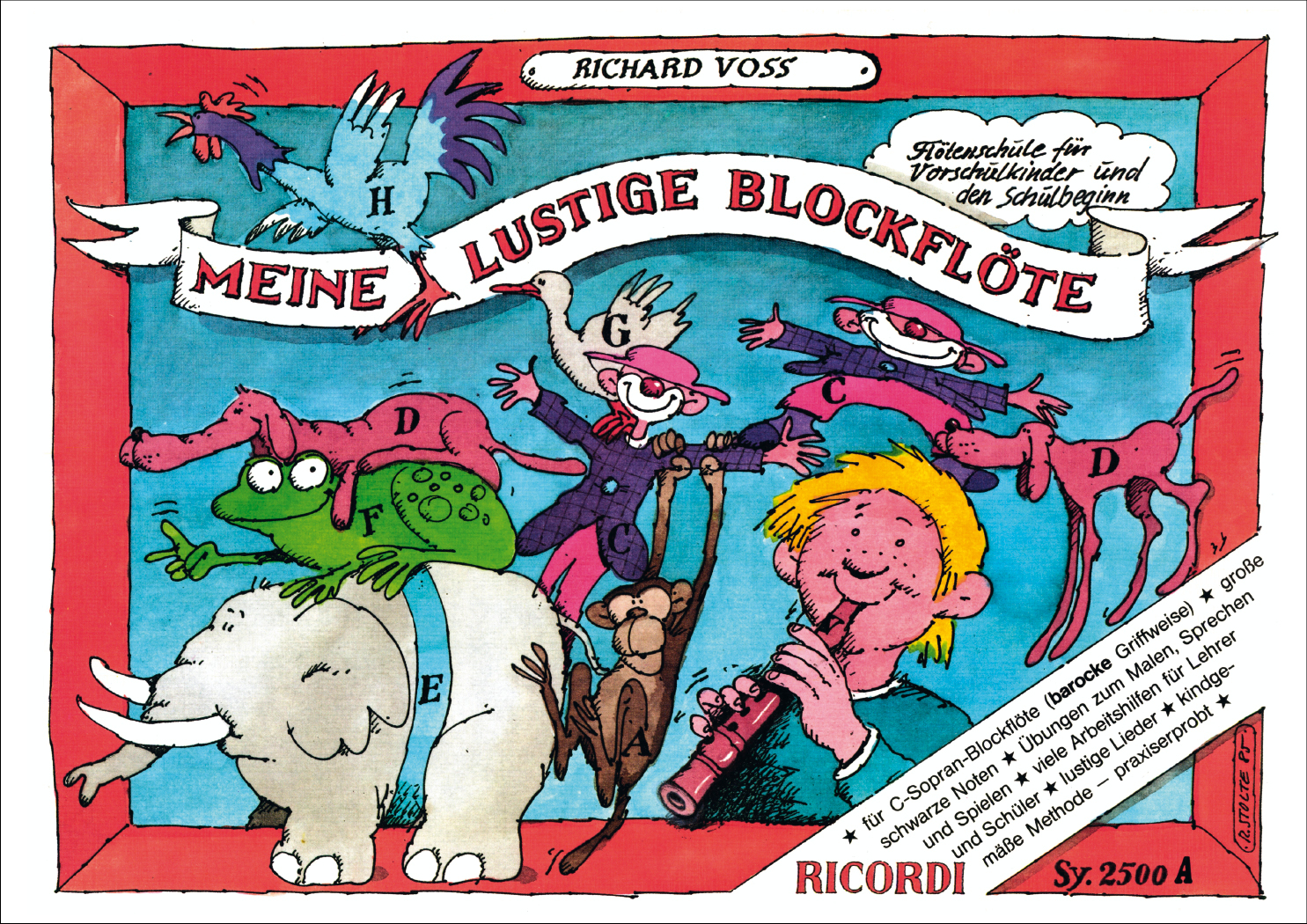Front Cover Image Meine lustige Blockflöte 1