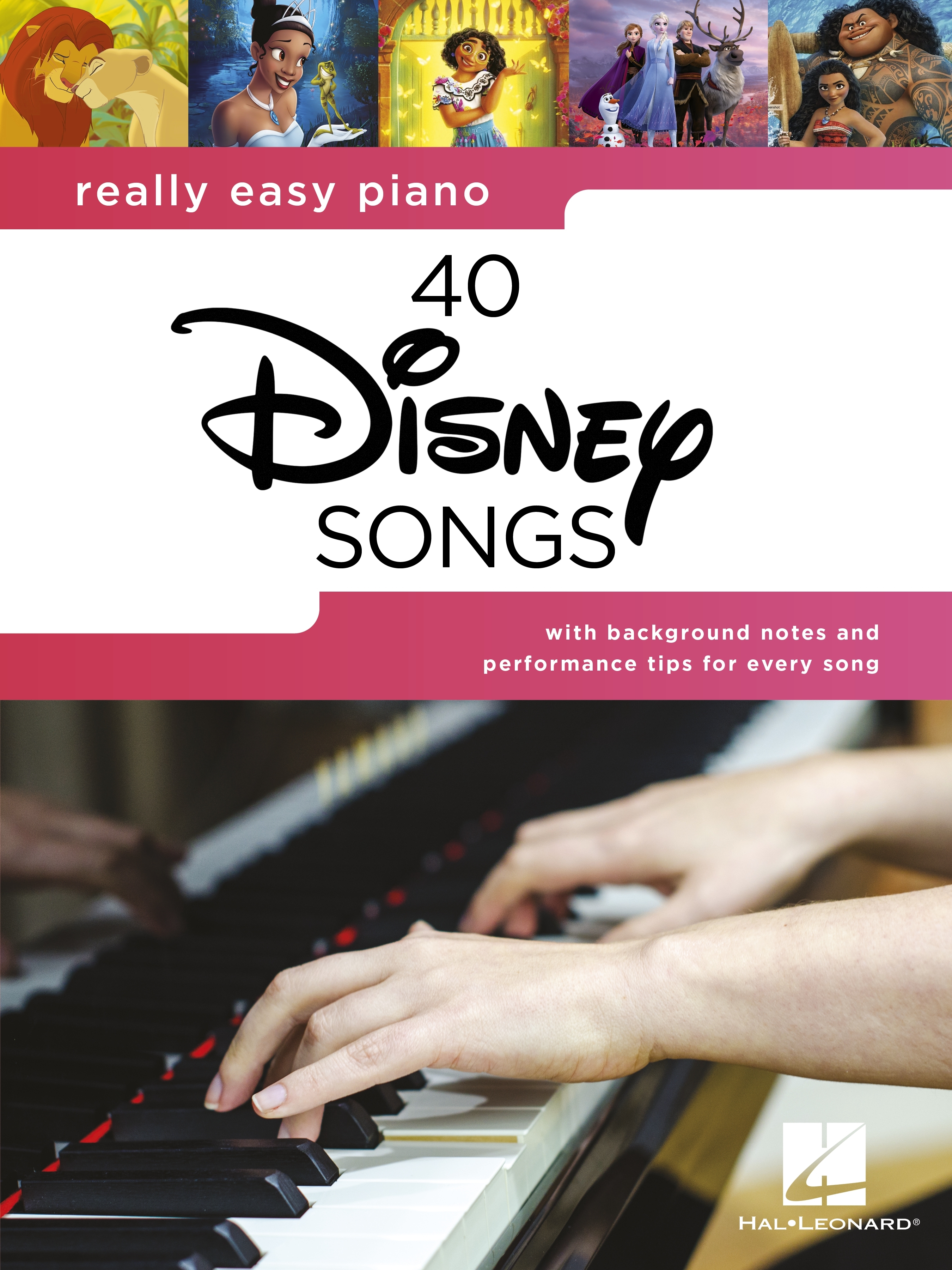Front Cover Image Really Easy Piano: 40 Disney Songs