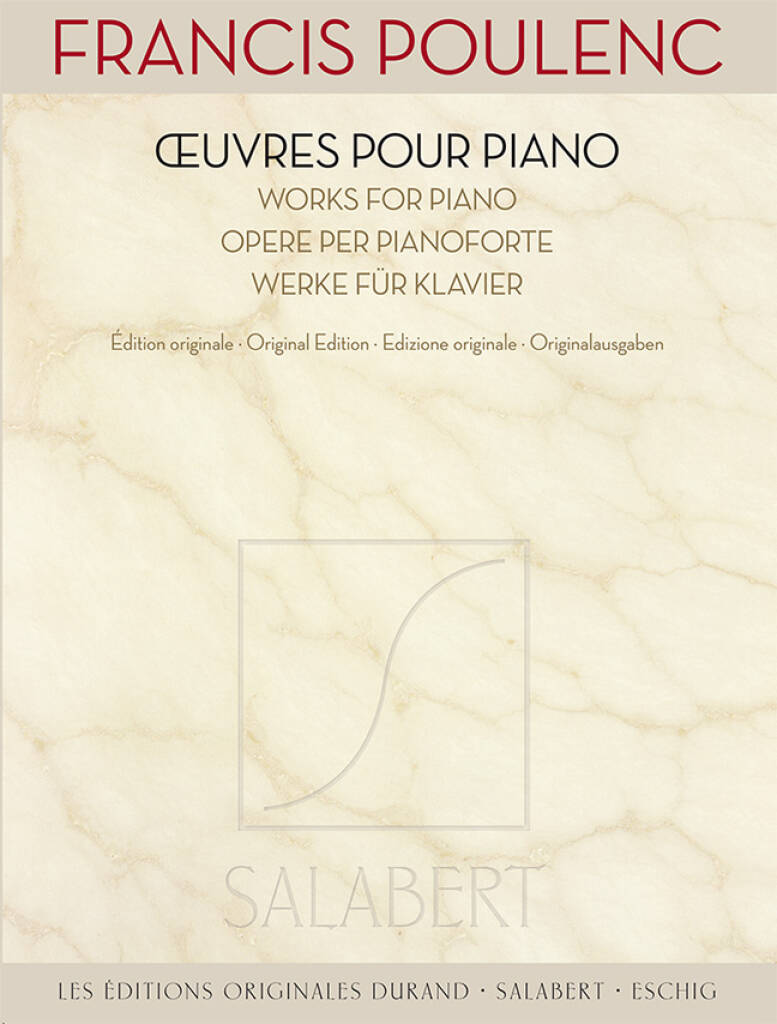 Front Cover Image Werke für Klavier