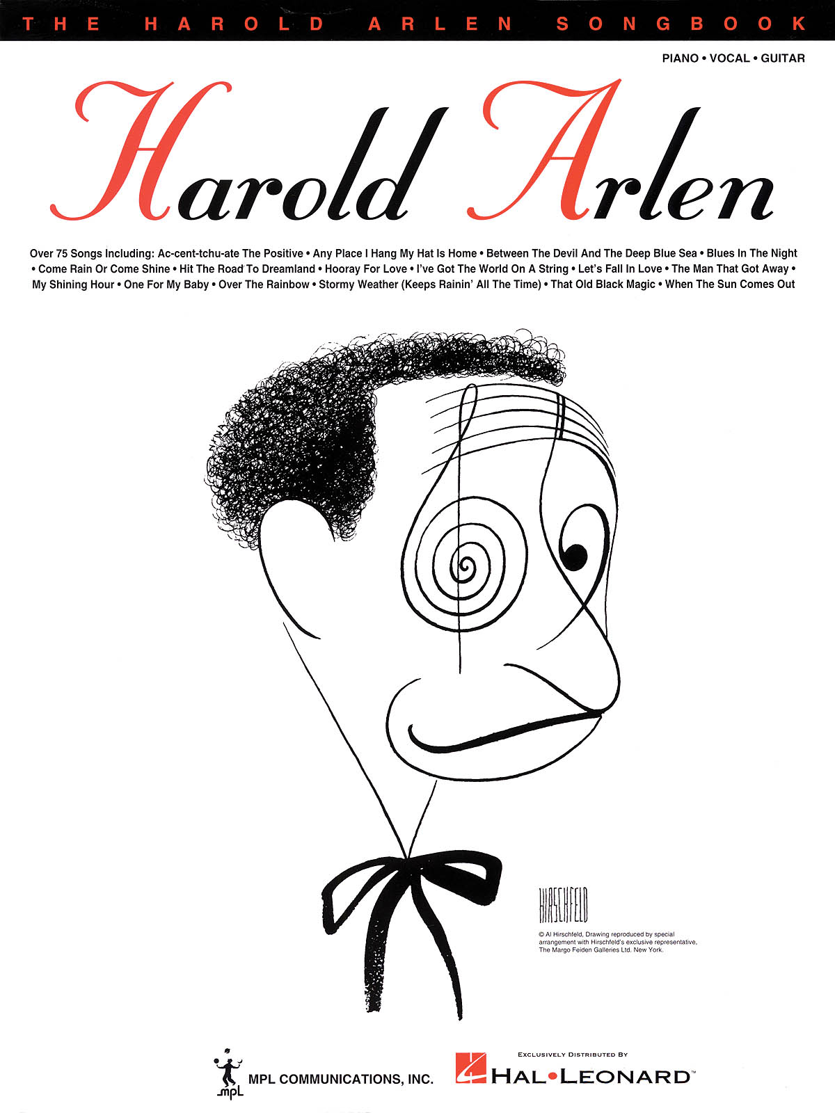 Front Cover Image The Harold Arlen Songbook