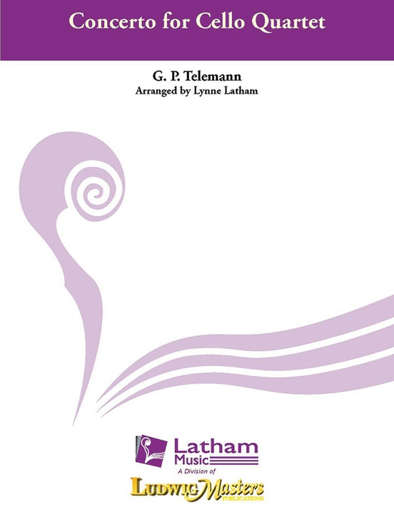 Front Cover Image Concerto for Cello Quartet