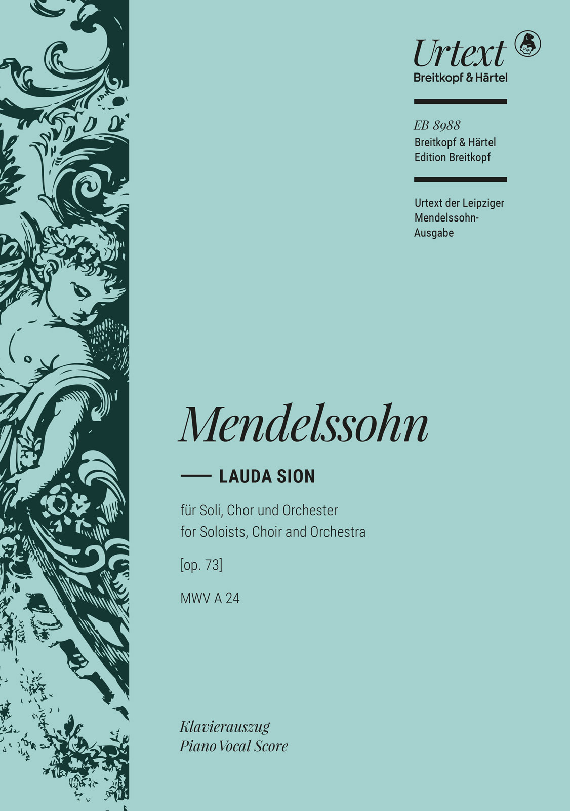 Front Cover Image Lauda Sion [op. 73] MWV A 24