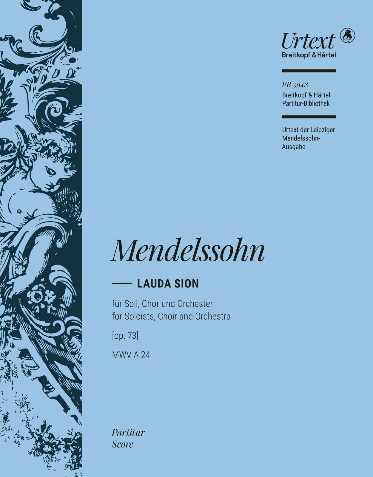 Front Cover Image Lauda Sion [op. 73] MWV A 24