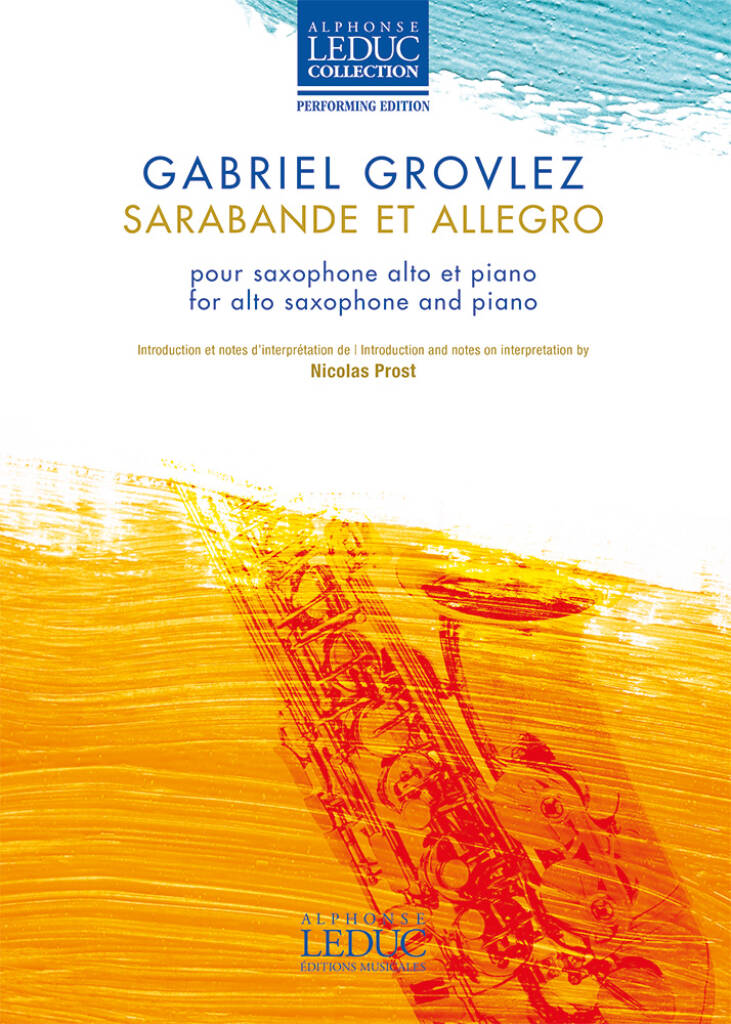 Front Cover Image Sarabande et Allegro